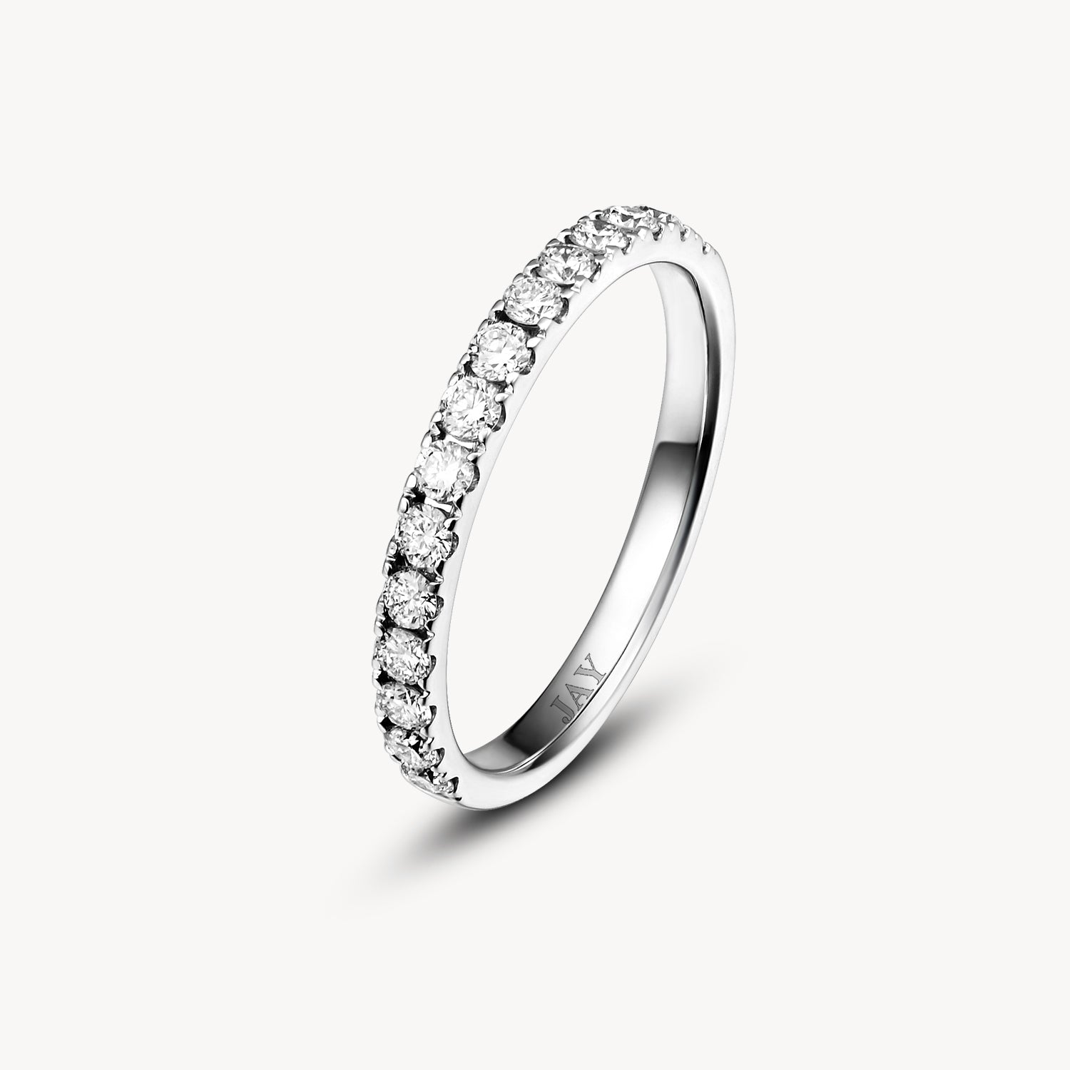 Classic Half Eternity Diamond Ring