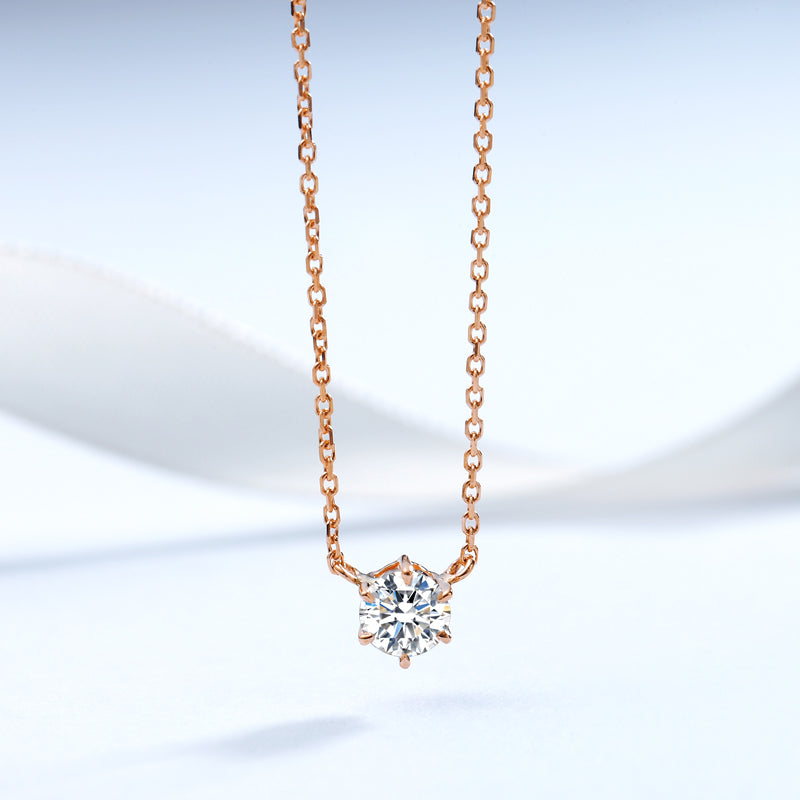 18K Gold Diamond Necklace