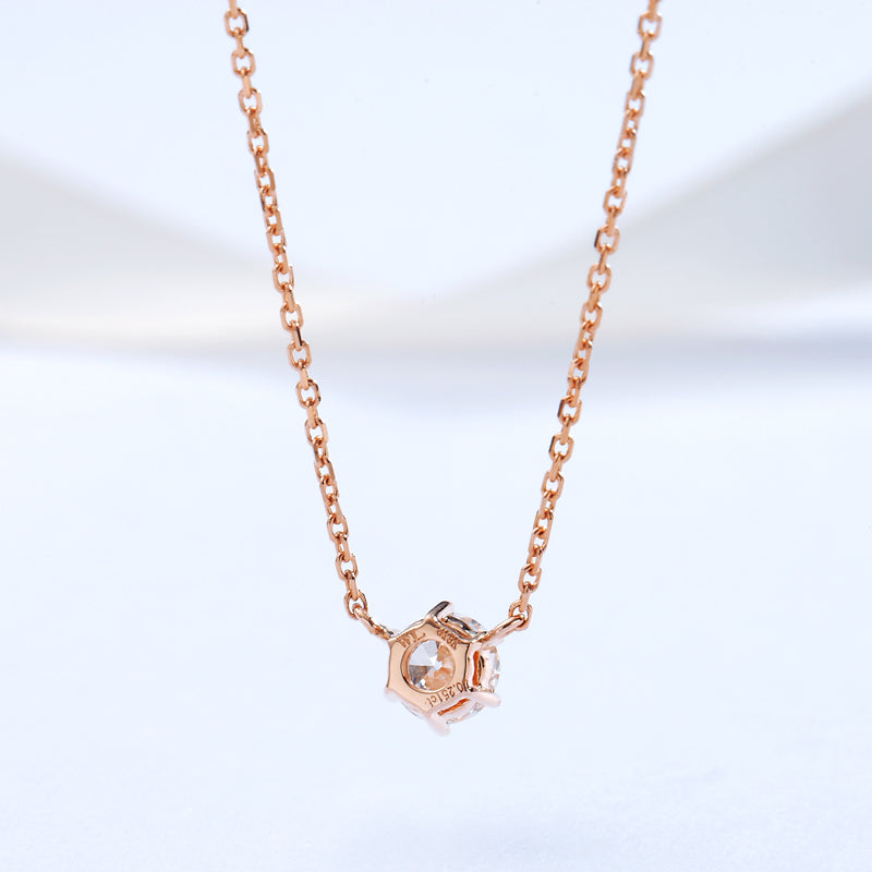 18K Gold Diamond Necklace