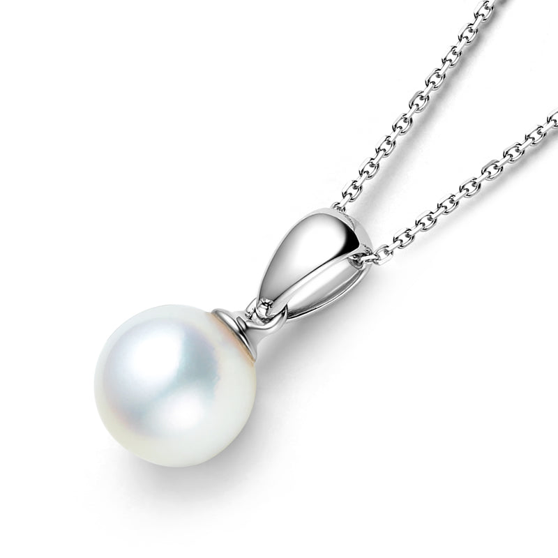 18K Gold Akoya Pearl Necklace