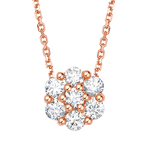 18K Gold Diamond Necklace