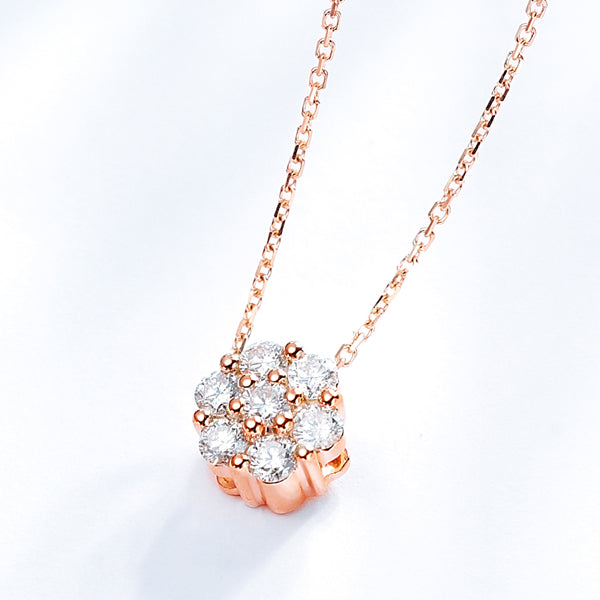 18K Gold Diamond Necklace