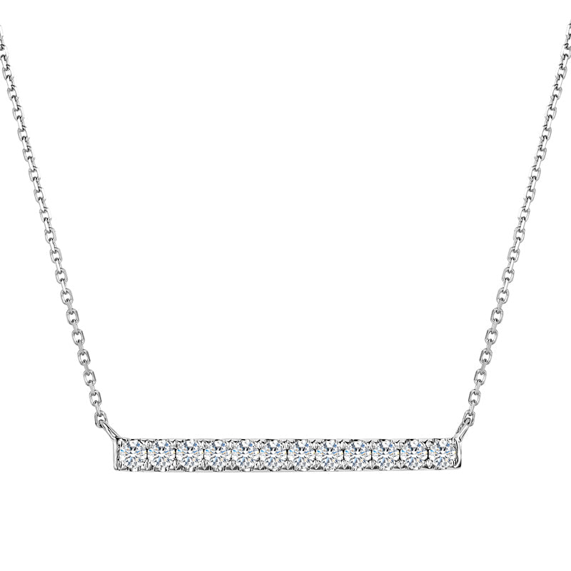 18K Gold La Rivière Diamond Necklace