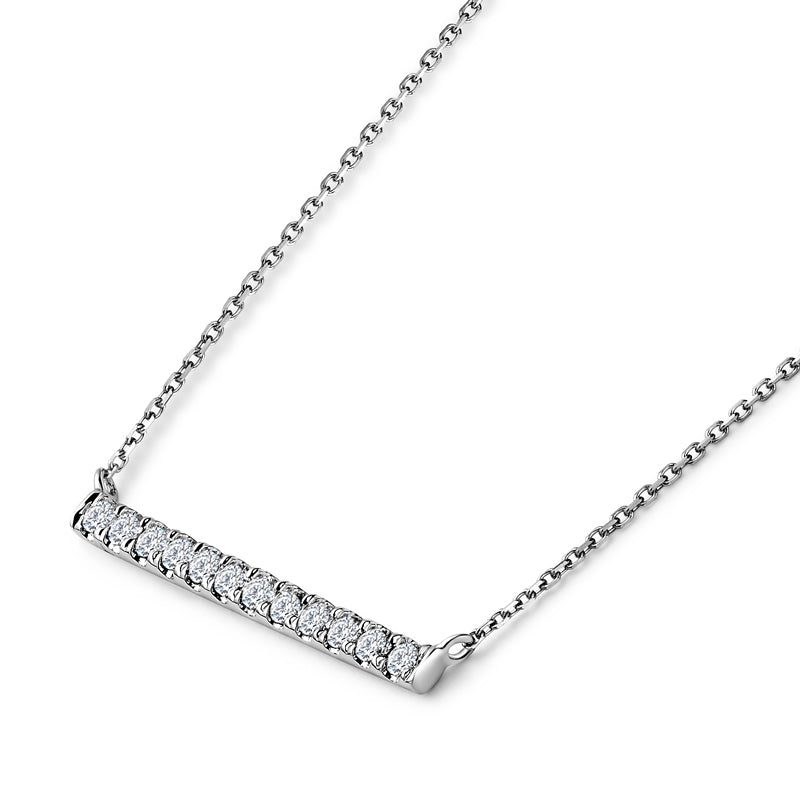 18K Gold La Rivière Diamond Necklace