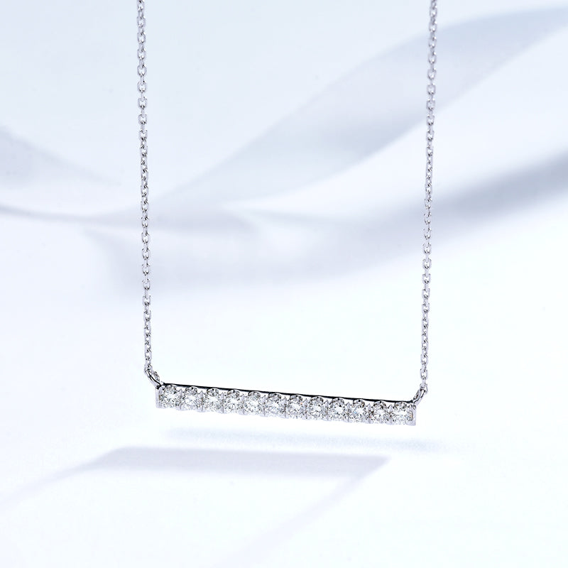 18K Gold La Rivière Diamond Necklace