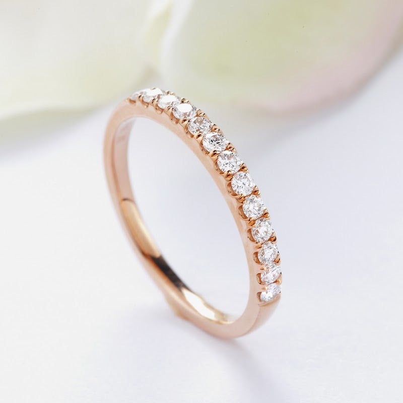 18K Gold/Platinum Diamond Eternity Ring