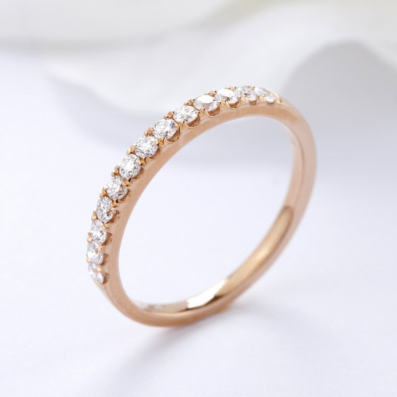 18K Gold/Platinum Diamond Eternity Ring