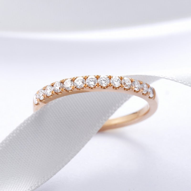 18K Gold/Platinum Diamond Eternity Ring