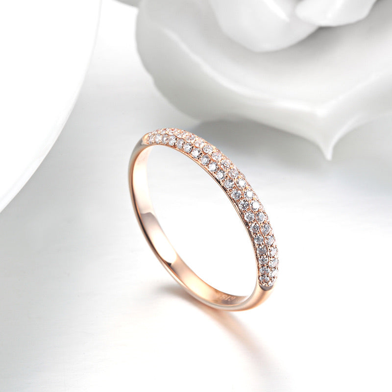 18K Gold/Platinum Diamond Eternity Ring