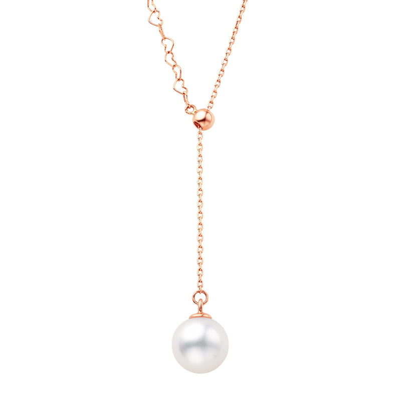 18K Gold Akoya Pearl Pendant