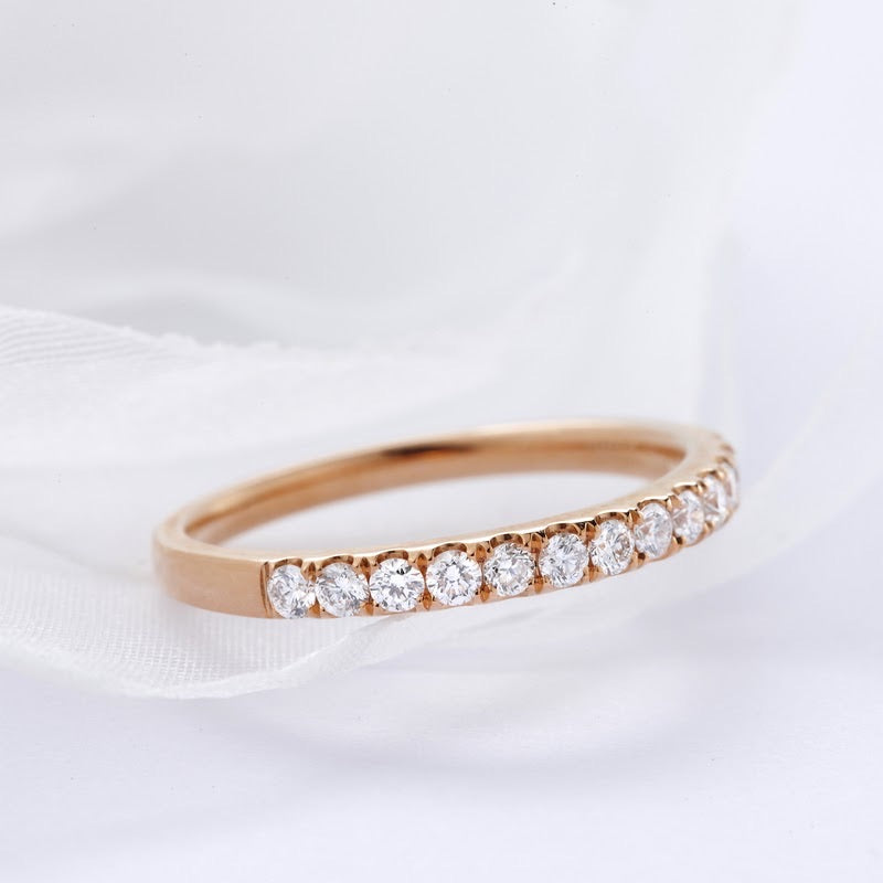 18K Gold/Platinum Diamond Eternity Ring