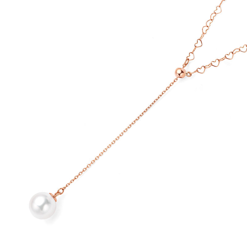 18K Gold Akoya Pearl Pendant