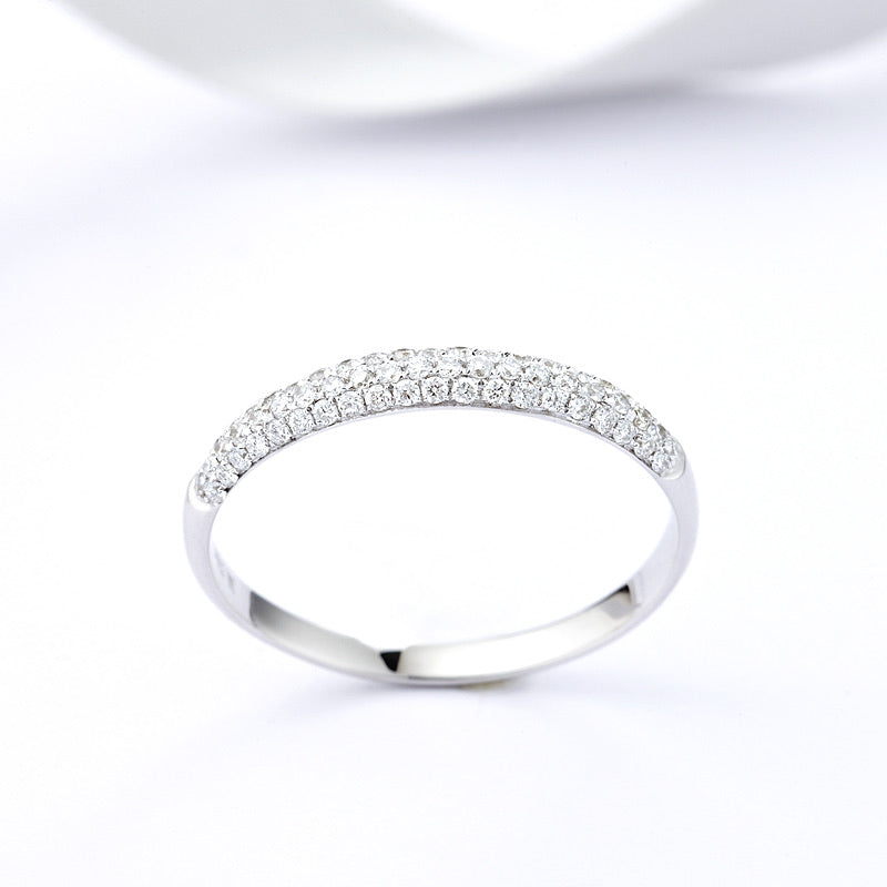 18K Gold/Platinum Diamond Eternity Ring