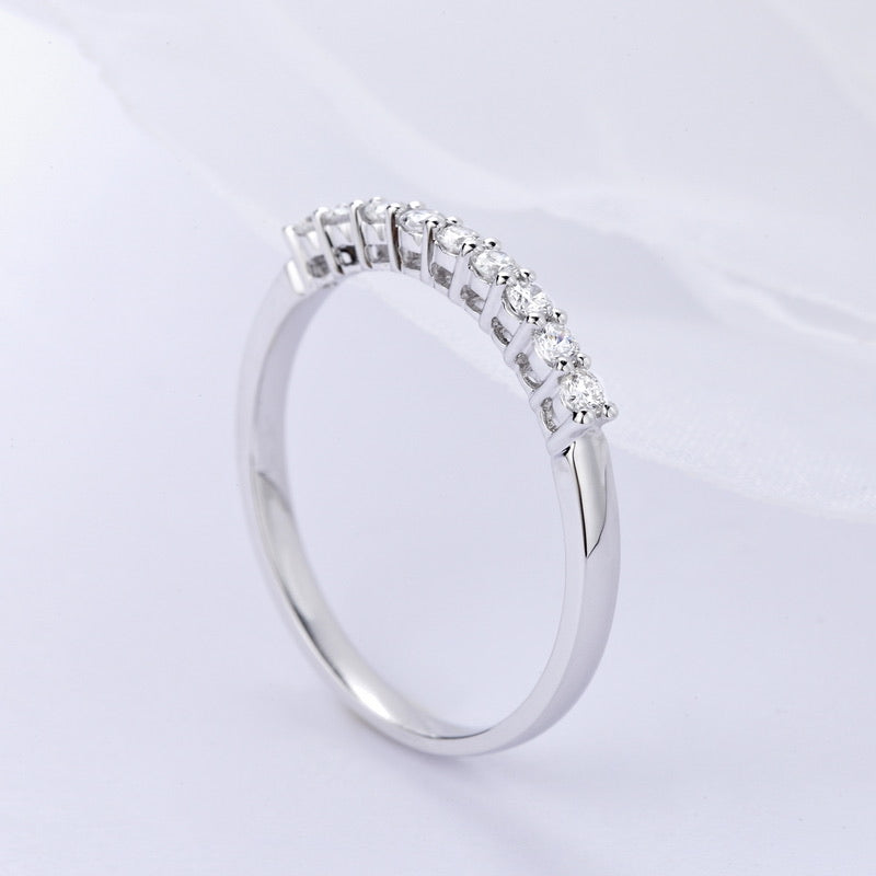 18K Gold/Platinum Diamond Eternity Ring